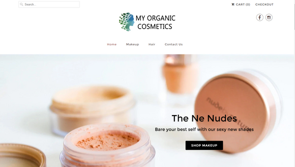 Cosmetics Website